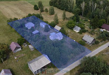 Nieruchomość 8700 m² w tym 3000m² budowlanej | zabudowania | wojnów