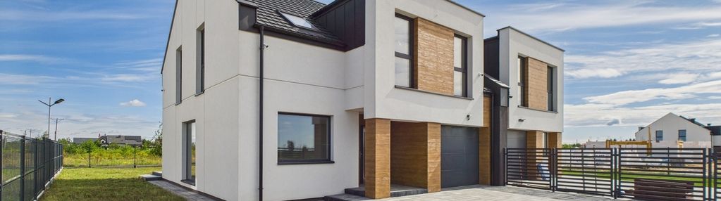 Nowy bliźniak 157 m² z dużym ogrodem