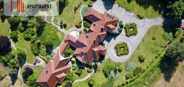 Unikatowa rezydencja przy lesie! działka 1,7 ha!