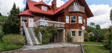 Willa ponikiew dom w stylu kanadyjskim beskid mały