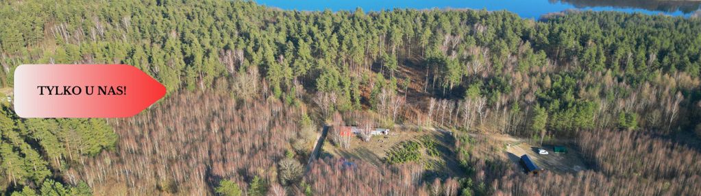 Dwie działki po 1522m2 nad jeziorem