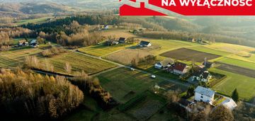 Działka budowlana 18 ar tuchów, widokowa !