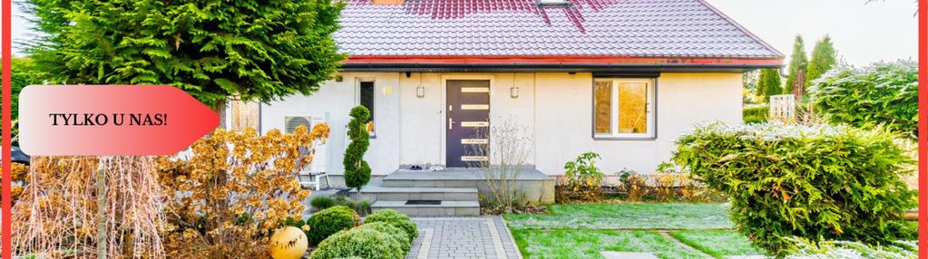 Murowaniec - piękny dom z antresolą i ogrodem