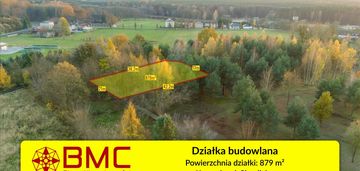 Działka budowlana koszęcin ul. słowików 880m2