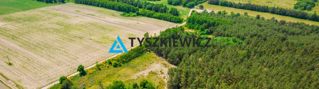 Działka rolna o pow. 1 ha  dębnica kaszubska