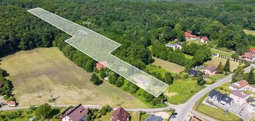 Wyjątkowa działka budowlana przy lesie | tyniec