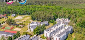 Jantar apartament z tarasem blisko plaży i lasu