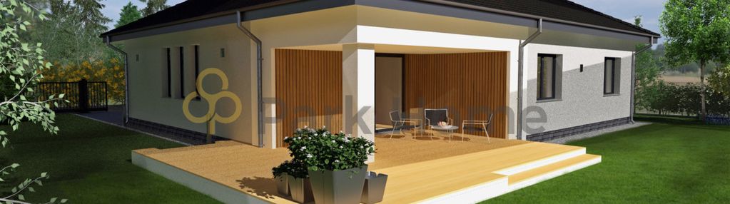 Parterowy dom wolnostojący blisko lasu i jeziora