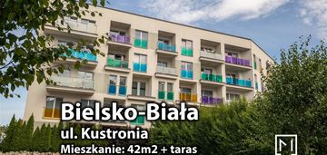 2 pokoje na wynajem z tarasem i garderobą