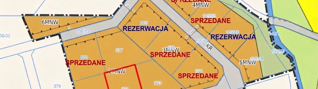 Działka budowlana mpzp | 1575 m2 | trzcielin