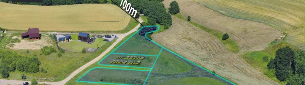 Połęczyno – działka 100 m od jeziora!