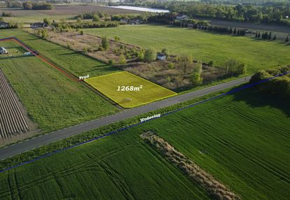 Działka 1268 m² z wz - podkampinos