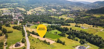 Bardzo atrakcyjna działka budowlana w wiśniowej