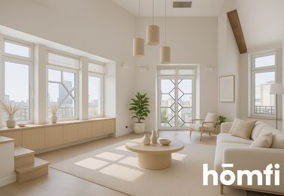 Apartament z antresolą i niepowtarzalnym widokiem