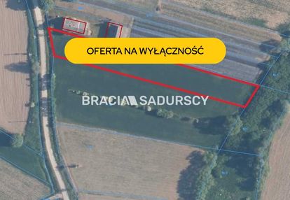 Popędzyna działka z możliwośćią uzyskania wz