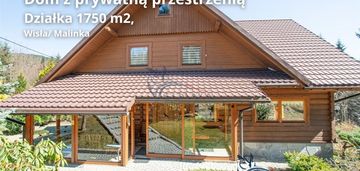 Piękny dom z bala w wiśle