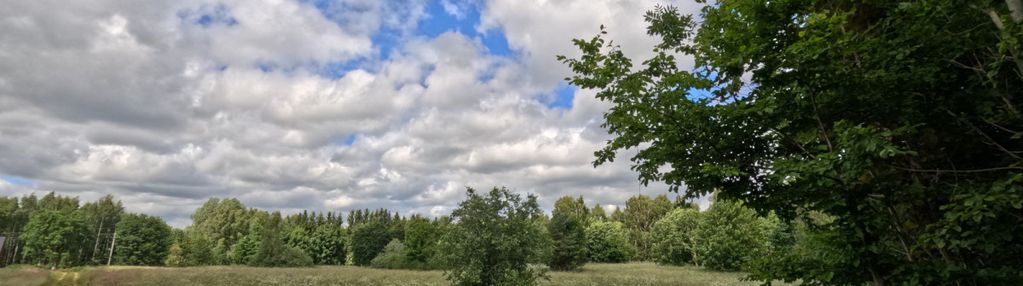 Działka w pobliżu jeziora, lasów i łąk