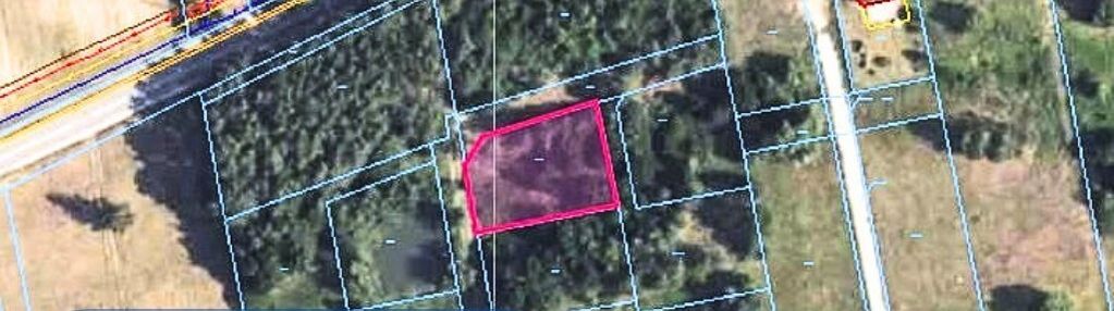 Działka budowlana 1000 m² przy lesie, wincentówek