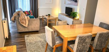 Piękne mieszkanie dla rodziny-ogród-zieleń-garaż