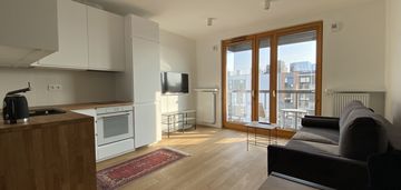 Nowe wyposażone studio z balkonem i garażem_wola