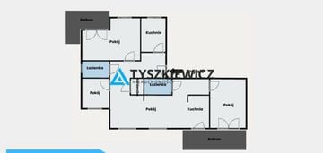 Apartament  na ostatnim piętrze z pięknym widokiem