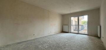 Dwa pokoje z dużym balkonem w nowej inwestycji