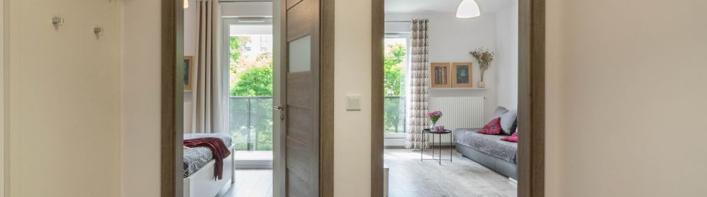 Słoneczne 2 pokoje | balkon | zieleń | garaż
