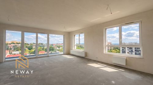 102 m² | 10. piętro | panorama krakowa | 2 loggie