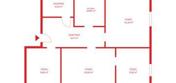 Mieszkanie 4 pokojowe, 5 minut do plaży w brzeźnie