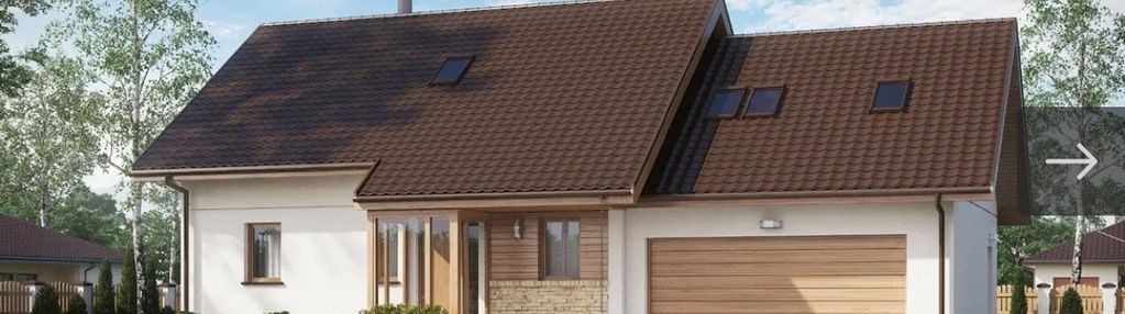 Dom w stanie deweloperskim, działka 10 arów