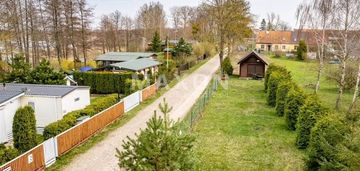 Działka 1516 m2 wraz z domkiem 50 metrów od jezior