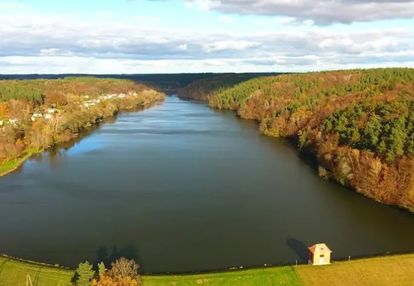 Łapino działka przy lesie nad radunią