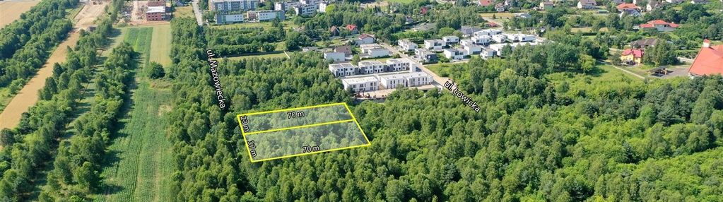 Parkitka, działka przy ul. mazowieckiej