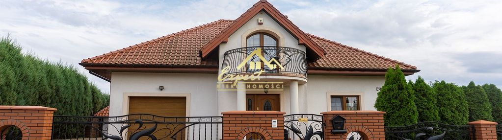 Luksusowy dom z basenem nad rzeką iławką