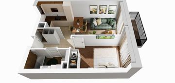 Złotno | 2 pok. 36,81 m | miejsce postojowe