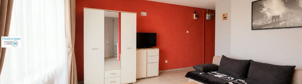 Kawalerka z pięknym widokiem i balkonem