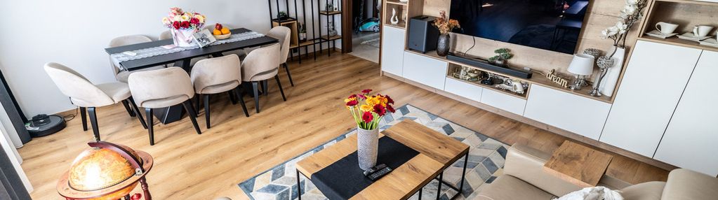 Piękne duże mieszkanie 4 pokoje 72 m2 na 1 piętrze