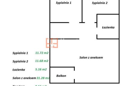 Klimatyzowane trzy pokoje, osiedle czartoryskiego
