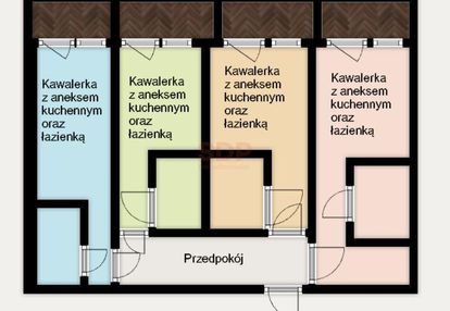 4 kawalerki - idealne na podnajem
