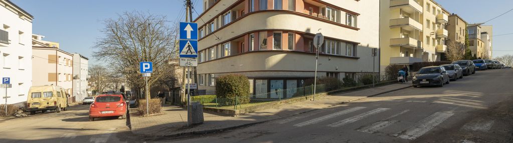3 pokoje, działki leśne, garaż przy budynku