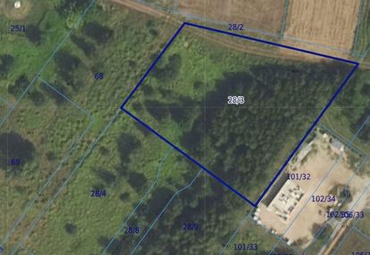 Zalesiona działka 2750m2/kampinos/media w drodze