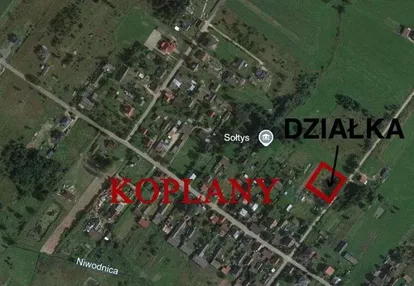 Duża kwadratowa działka budowlana w Koplanach