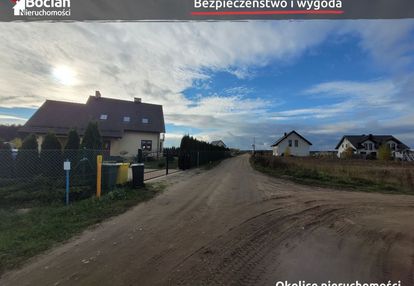 W pełni uzbrojona działka na osiedlu domów !