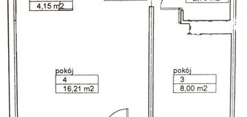 Przestronne dwa pokoje w zielonej okolicy