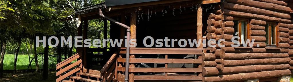 Dom z bali góralski czerwona góra działka 4600 m2