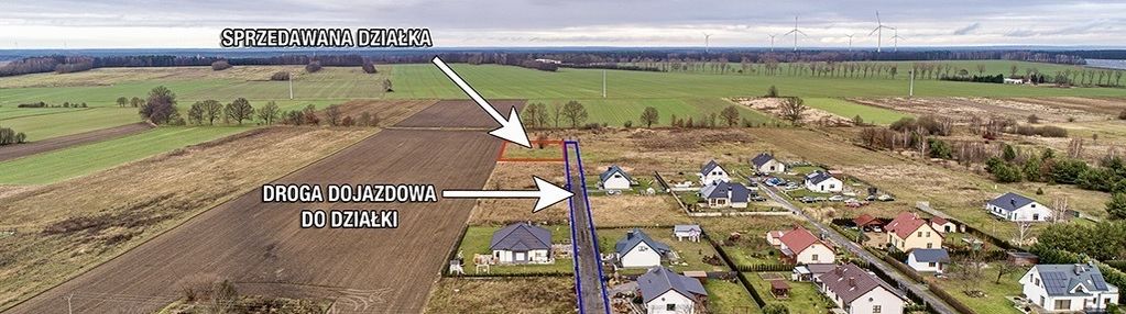 Działka pod zabudowę 1501 m2 - grabik