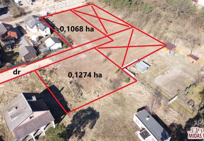 Piękna działka 1274m2 na osiedlu w nowej wsi