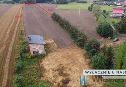 Dom w stanie surowym 100 m2 z usługami