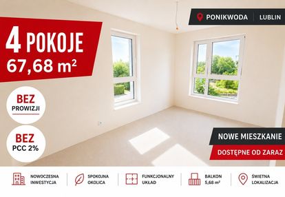 Ponikwoda - gotowe - 4 pokoje ⭐️