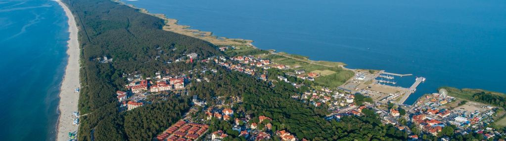 Działka w krzynicy morskiej w pierwszej linii